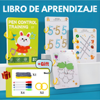 LIBRO DE APRENDIZAJE – Control del lápiz, práctica guiada y desarrollo progresivo desde temprana edad