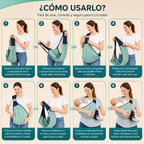 PORTABEBÉ - Comodidad para cargarlo mejor