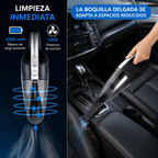 ASPIRADORA PORTÁTIL PARA AUTO 3 EN 1 CON BOQUILLAS INTERCAMBIABLES – Limpieza profunda en cada rincón
