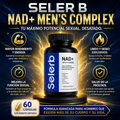 SELER B NAD+ MEN'S COMPLEX 60 CAPS — Energía, rendimiento y vitalidad masculina desde adentro