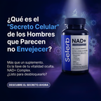 SELER B NAD+ MEN'S COMPLEX 60 CAPS — Energía, rendimiento y vitalidad masculina desde adentro