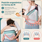 PORTABEBÉ - Comodidad para cargarlo mejor