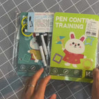 LIBRO DE APRENDIZAJE – Control del lápiz, práctica guiada y desarrollo progresivo desde temprana edad